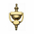 HERITAGE URN DOOR KNOCKER 6" POLISHED BRASS V910