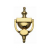 HERITAGE URN DOOR KNOCKER 7.1/4" POLISHED BRASS V910
