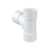 OSMA MUPVC 2M190 2"-50MM TEE 87.1/2 DEGREE WHITE