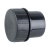 OSMA MUPVC 2M292 2"-50MM" ACCESS PLUG BLACK