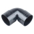 OSMA PVC-C 5M160 BLACK 40MM 90DEGREE KNUCKLE BEND