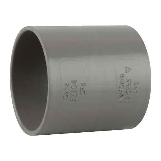 Osma Weld Plastic Waste Pipe & Fittings OSMAWELD 2Z104 GREY 2"50MM