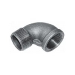 ELBOW M+F 4" GALVANISED MALLEABLE 152/92