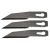 STANLEY 5902B SLIMKNIFE BLADES (3PACK) ANGLED