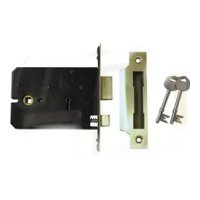 MORTICE LOCK 5inch HORIZONTAL 5 LEVER G5011 PB IMPERIAL