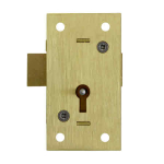ASEC STRAIGHT CUPBOARD LOCK 2 LEVER 2"AS6529