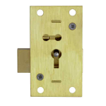 ASEC STRAIGHT CUPBOARD LOCK 4 LEVER 2.1/2" AS6538