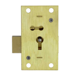 ASEC STRAIGHT CUPBOARD LOCK 4 LEVER 3" AS6540