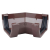 OSMA 4T804 BROWN 4" 45 DEGREE GUTTER ANGLE SQUARELINE