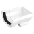 OSMA 4T807 WHITE STOPEND OUTLET SQUARELINE