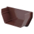 OSMA 4T810 BROWN GUTTER STOPEND INTERNAL SQUARE