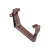 OSMA 4T819 BROWN GUTTER SUPPORT BRACKET SQUARELINE