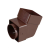 OSMA 4T825 BROWN OFFSET BEND DOUBLE SOCKET