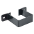 OSMA 4T834 BLACK DOWNPIPE BRACKET SQUARELINE