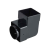 OSMA 4T862 BLACK PIPE BEND 87.1/2 DEGREE SQUARELINE