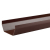 OSMA 4T872 4" X 2 METRE BROWN GUTTER SQUARELINE