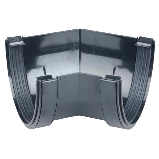 OSMA 9T904 45DEG GUTTER ANGLE DEEPLINE 113MM BLACK