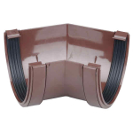 OSMA 9T904 45DEG GUTTER ANGLE 113MM DEEPLINE BROWN