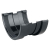 OSMA ROOFLINE 6T609 BLACK GUTTER UNION