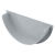 OSMA ROOFLINE 6T610 GREY GUTTER STOPEND INTERNAL
