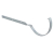 OSMA ROOFLINE 6T696 GREY SIDE RAFTER BRACKET PVC 300MM LONG
