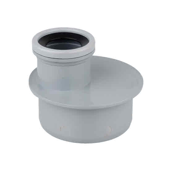 Osma 4" Soil Waste Pipe Fittings OSMASOIL 4S096 110MM X 50MM GREY S