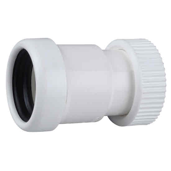 Osma Weld Plastic Waste Pipe & Fittings OSMAWELD 4Z365 WHITE 1.1/4"FI