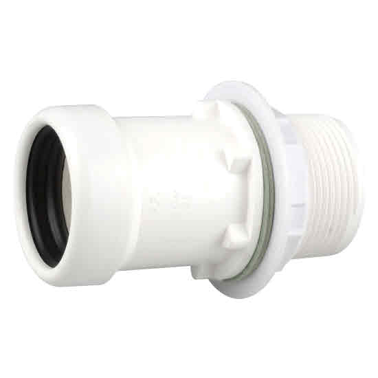 Osma Weld Plastic Waste Pipe & Fittings OSMAWELD 5Z185 WHITE 40MM