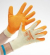 WARRIOR GRIP GLOVE 10 XLARGE ORANGE LATEX 0111GG EXTRA