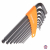 FAITHFULL HEX KEY SET (9) METRIC LONG ARM BALLEND