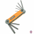 FAITHFULL FOLDING HEX KEY SET (8) BALL END METRIC