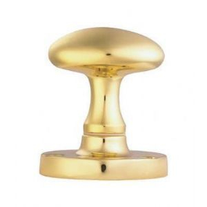 CARLISLE M34 VICTORIAN OVAL MORTICE KNOB 2.1/4inch ROSE HALF SPRUNG CARLISLE M34 VICTORIAN OVAL MORTICE KNOB 2.1/4inch ROSE HALF SPRUNG