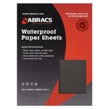 ABRACS 230MM X 280MM X 240GRIT WET AND DRY SHEETS