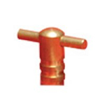 RADIATOR AIRCOCK BRASS KEY "TEE" PATTERN