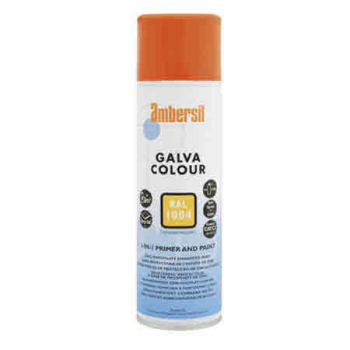 AMBERSIL GALVA COLOUR 2 IN 1 PRIMER/TOPCOAT YELLOW FOR GAS AMBERSIL GALVA COLOUR 2 IN 1 PRIMER/TOPCOAT YELLOW FOR GAS
