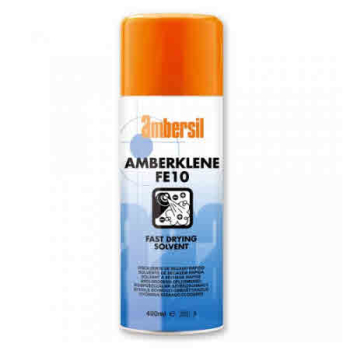 AMBERSIL AMBERKLENE FE10 FAST DRY SOLVENT 400ml AEROSOL AMBERSIL AMBERKLENE FE10 FAST DRY SOLVENT 400ml AEROSOL