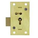 ASEC STRAIGHT CUPBOARD LOCK 4 LEVER 2" AS6536
