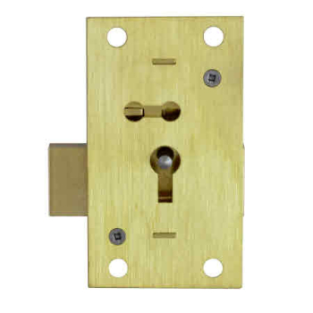 ASEC STRAIGHT CUPBOARD LOCK 2 LEVER 3Inch AS6539