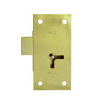 ASEC STRAIGHT CUPBOARD LOCK 2 LEVER 2.1/2" AS6524 KEYED KA