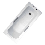 FRESSSH 1700MM GRANADA2**5MM** ACRYLIC BATH WHITE TG 352802WT