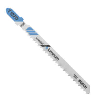 BOSCH JIGSAW BLADES T127D SPECIAL FOR ALUMINIUM (PACK 5) BOSCH JIGSAW BLADES T127D SPECIAL FOR ALUMINIUM (PACK 5)