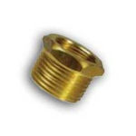 BRASS BUSH 1.1/2" X 1.1/4" HEXAGON