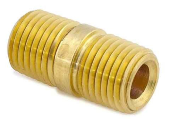 BRASS BARREL NIPPLE 1/2InchBSP TAPER THREAD BRASS BARREL NIPPLE 1/2InchBSP TAPER THREAD