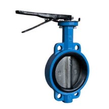 BUTTERFLY VALVE WAFER CI 21/2inch LV9904 NBR LINER S/S DISC