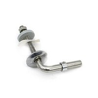 TOILET SEAT FITTINGS 7/8inch STAINLESS CRANKED FCS11SS