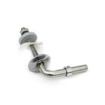 TOILET SEAT FITTINGS STRAIGHT "L"SHAPE S/STEEL 20120547