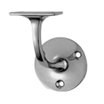 CARLISLE AA84 HANDRAIL BRACKET 2.1/2" HEAVY SATIN CHROME