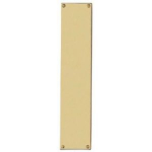 CARLISLE FINGER PLATE FLAT 12inch X 2.3/4inch POLISHED BRASS M39F CARLISLE FINGER PLATE FLAT 12inch X 2.3/4inch POLISHED BRASS M39F