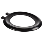 CELMAC SONATA BLACK S/F HEAVY SEAT ONLY CW FITTINGS SSO53BL