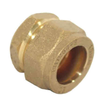 COMPRESSION 08MM STOP END BRASS 324204